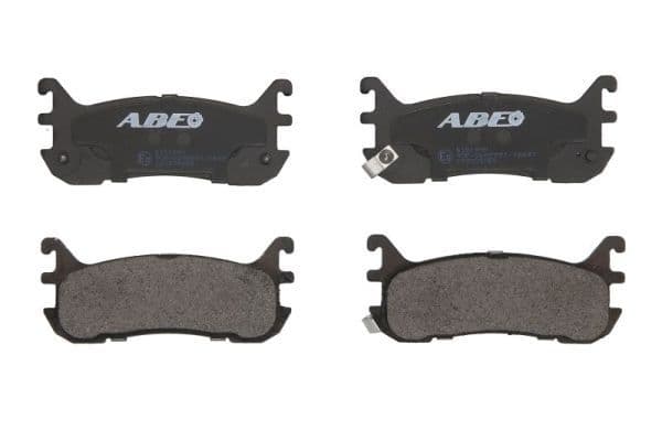 Remblokken set Achter , past: MAZDA 323 C V, 323 F V, 323 P V, 323 S V, MX-5 I, MX-5 II 1.3-2.0D 01.93-10.05