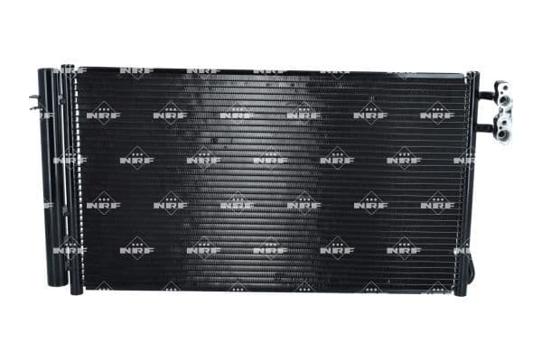 A/C condensator (met droger) past: BMW 1 (E81), 1 (E82), 1 (E87), 1 (E88), 3 (E90), 3 (E91), 3 (E92), 3 (E93), X1 (E84), Z4 (E89) 1.6-3.0D 06.04-08.16