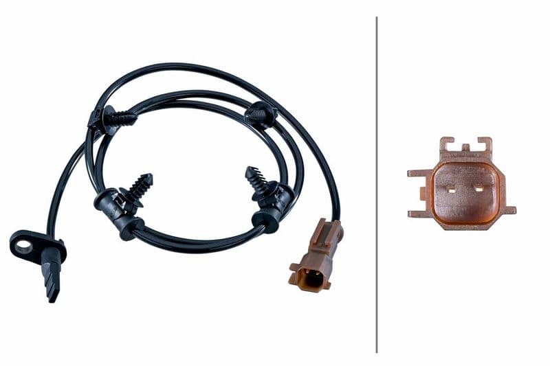 ABS-sensor Achter Rechts past: FORD USA EDGE 2.0/3.5/3.7 08.06-