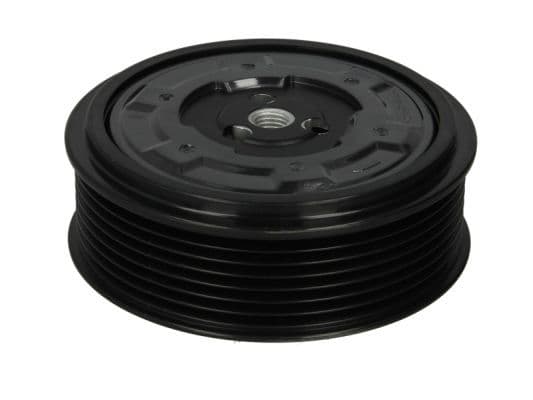 Airco compressor koppeling compleet (DENSO 7SEU17C 7PK 105mm) past: MERCEDES C (W203), C T-MODEL (S203), CLK (A209), CLK (C209), CLS (C219), E (W211), E T-MODEL (S211), G (W463) 3.0D-6.0 03.99-