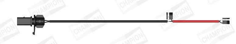 Warning Contact, brake pad wear