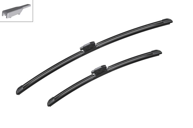 Wisserblad voegloos Voor met spoiler (2pcs) A109S Aerotwin 550/400mm past: DACIA DOKKER, LODGY  RENAULT EXPRESS, LODGY 03.12-