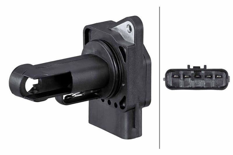 Luchtstroommeter (5 pin, patroon) past: LEXUS GS, IS I, IS SPORTCROSS, LS, RX  MAZDA 323 F VI  TOYOTA AURIS, AVENSIS, AVENSIS VERSO, CAMRY, CELICA, COROLLA, COROLLA VERSO 1.0-4.3 09.98-06.20