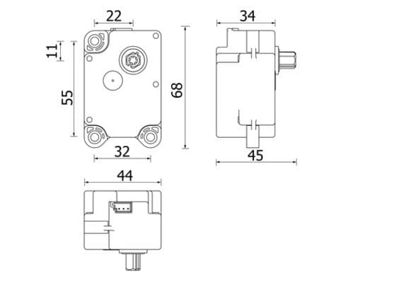 Airconditioning stappenmotor past: VOLVO S60 II, V60 I, V70 III, XC70 II  LAND ROVER FREELANDER 2, RANGE ROVER EVOQUE 1.5-3.2 10.06-12.19