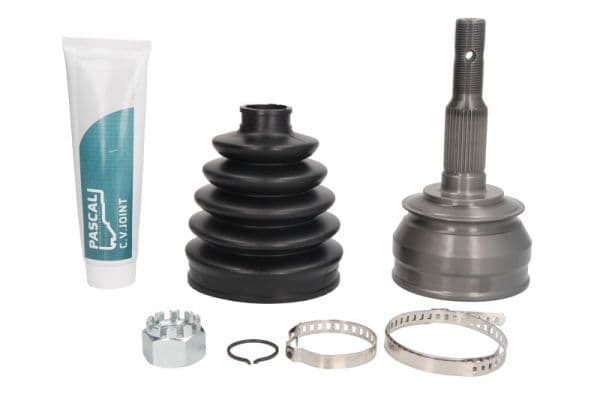 CV-gewricht buitenste Links/Rechts (33z/25z/52mm) past: OPEL ASCONA C, ASTRA F, CALIBRA A, KADETT D, KADETT E, KADETT E COMBO, VECTRA A 1.6-2.0 09.81-09.98