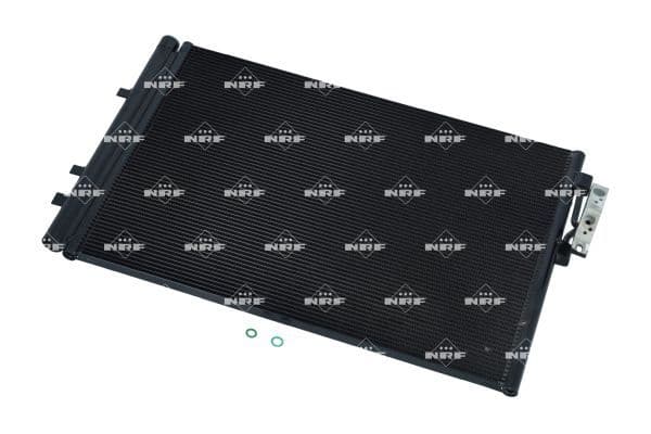 A/C condensator (met droger) past: BMW X3 (F25) 3.0 01.11-10.12