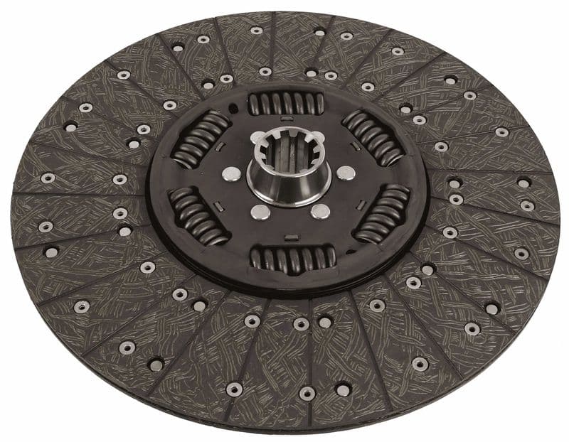 Koppelingsplaat/plaat (420mm, nieuw) past: DAF 85, F 2800, N 3300  MAN SL II  MERCEDES NG, O 407, O 408, SK, T2/L 01.59-11.01