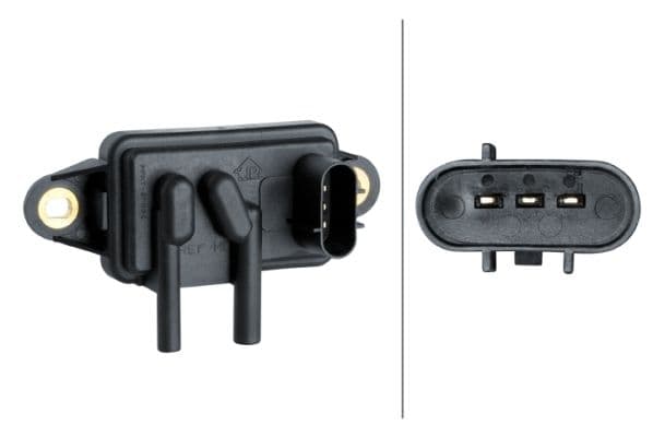 Uitlaatgassen druksensor (aantal pinnen: 3) past: FORD COUGAR, MAVERICK, MONDEO II, TRANSIT, TRANSIT TOURNEO 2.0/2.5 06.94-
