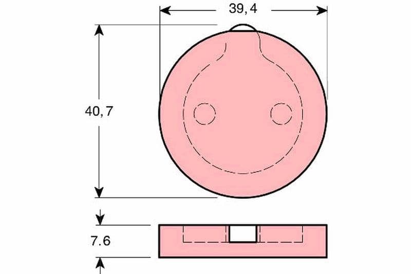 Remblokken set Voor (met extra's  met remklauw geleidingsbouten), past: CITROEN C5 III, C6  PEUGEOT 407, 607 2.0-3.0 02.00-