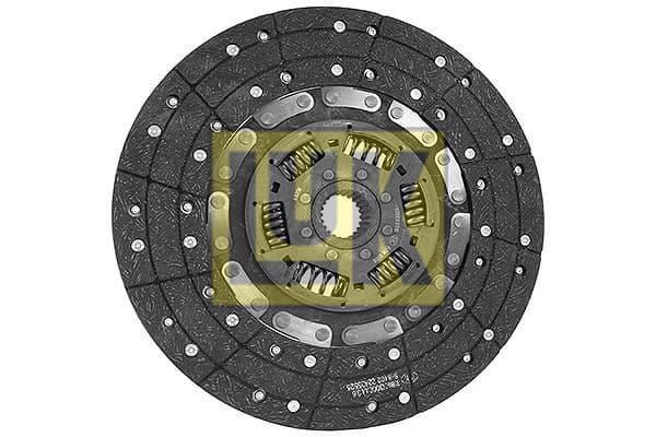 Koppelingsplaat/plaat biologisch (350mm volledig profiel) past: DEUTZ FAHR 100  HUERLIMANN 910.6  LAMBORGHINI 1060  SAME 100.6