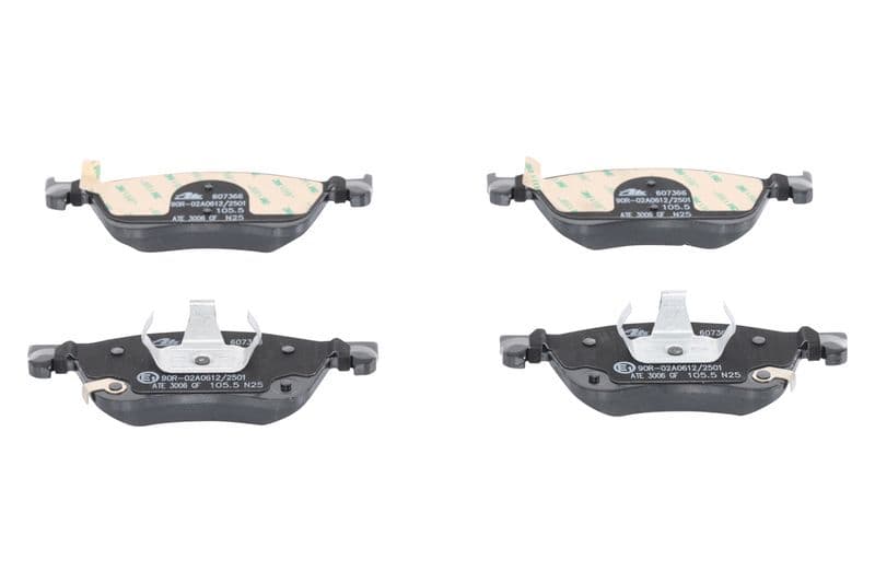 Remblokken set Voor , past: MERCEDES CITAN TOURER (W420), CITAN/MINIVAN (W420), EQT (W420), T (MPV)  DACIA DUSTER  NISSAN QASHQAI III, TOWNSTAR, TOWNSTAR EVALIA, X-TRAIL IV 1.2H-Electric 04.21-
