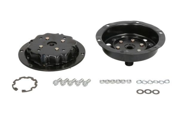 Airco compressor koppeling compleet (7SEU16C/17C  DENSO 7SEU16C/7SEU17C) past: VW CALIFORNIA T5 CAMPER, MULTIVAN T5, PHAETON, POLO, POLO III CLASSIC, TOUAREG, TRANSPORTER T5 1.4-5.0D 05.96-05.10