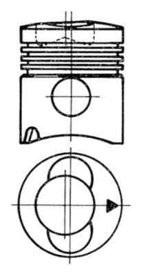 Brake disc Voor Links/Rechts past: FIAT 500L, DOBLO, DOBLO CARGO  OPEL COMBO, COMBO TOUR, CORSA D 0.9CNG-2.0D 09.02-