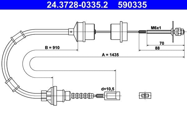 Clutch cable