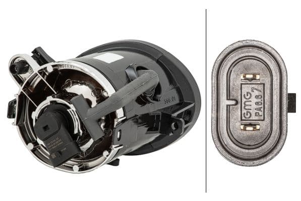 Mistlamp Voor Links (HB4) past: BMW 3 E46, 5 E39 11.95-12.07