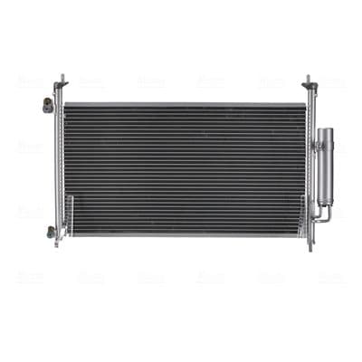 A/C condensator (met droger, (EN) additional fitting elements) past: HONDA CIVIC VIII 1.3-2.2D 09.05-05.13