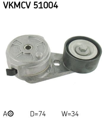 Multi-V riemspanner past: MERCEDES ACTROS, ACTROS MP2 / MP3 OM541.920-OM542.969 04.96-