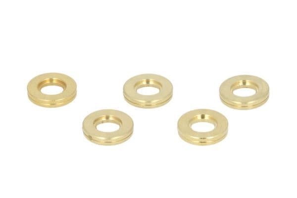 Eenheidspomp injector sluitring (prijs per 5pcs, binnendiameter: 5,4, buitendiameter: 13,9, dikte:0,9) past: AUDI A2, A3  SEAT ALTEA, ALTEA XL, IBIZA III, LEON, TOLEDO III 1.4D/1.9D 01.00-12.10