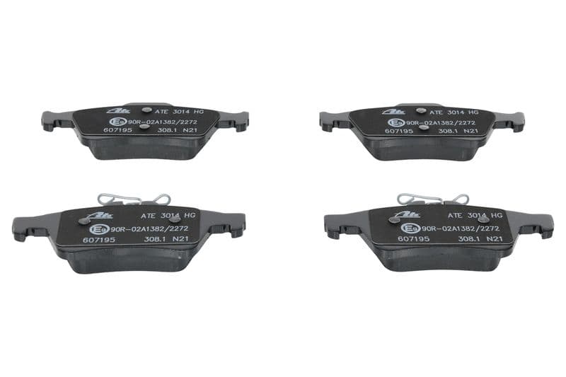 Remblokken set Achter , past: VOLVO C30, C70 II, S40 II, V40, V50  FORD C-MAX, C-MAX II, FOCUS C-MAX, FOCUS II, FOCUS III, FOCUS IV, GRAND C-MAX, KUGA II, KUGA III 1.0-Electric 12.01-