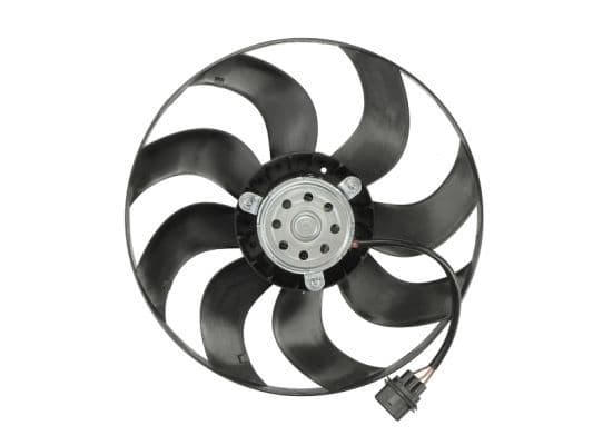 Radiatorventilator past: SEAT CORDOBA, IBIZA III, IBIZA IV, IBIZA IV SC  SKODA FABIA I, FABIA I PRAKTIK, FABIA II, ROOMSTER, ROOMSTER PRAKTIK  VW FOX, POLO IV, POLO V, POLO VIVO 1.2-2.0 10.99-