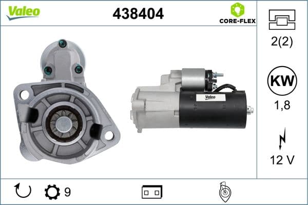Starter (12V, 1,8kW, (en) new with a deposit) past: AUDI A4 B5, A4 B6, A6 C5, A8 D2  VW PASSAT B5, PASSAT B5.5 1.8-6.0 08.98-05.05