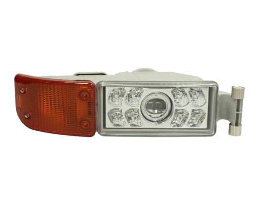 Mistlamp Rechts (LED/P21W, met DRL LED  met indicator) 24V past: MAN LION´S STAR, TGA, TGS I 04.00-