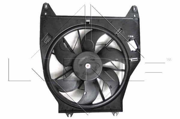 Radiatorventilator (met huisvesting) past: RENAULT KANGOO, KANGOO EXPRESS 1.9D 08.97-