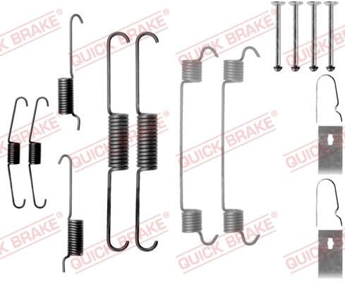 Accessory Kit, brake shoes