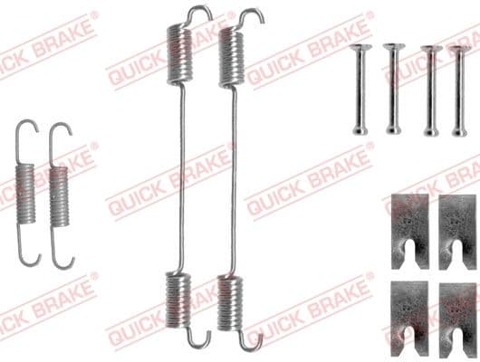Accessory Kit, brake shoes