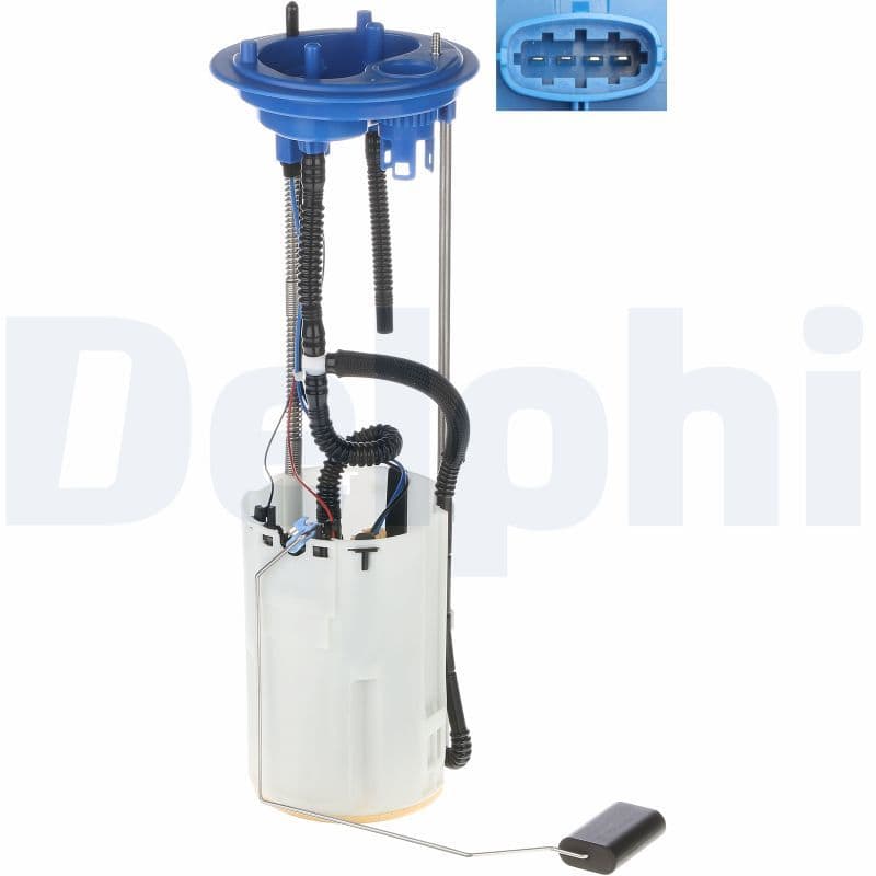 Elektrische brandstofpomp (module) past: IVECO DAILY IV  CITROEN JUMPER III  FIAT DOBLO, DUCATO  FORD MONDEO IV  OPEL ASTRA H  PEUGEOT BOXER 1.3D-3.0D 08.04-