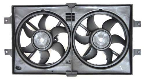 Radiatorventilator (met huisvesting) past: CHRYSLER 300M 2.7/3.5 07.98-09.04