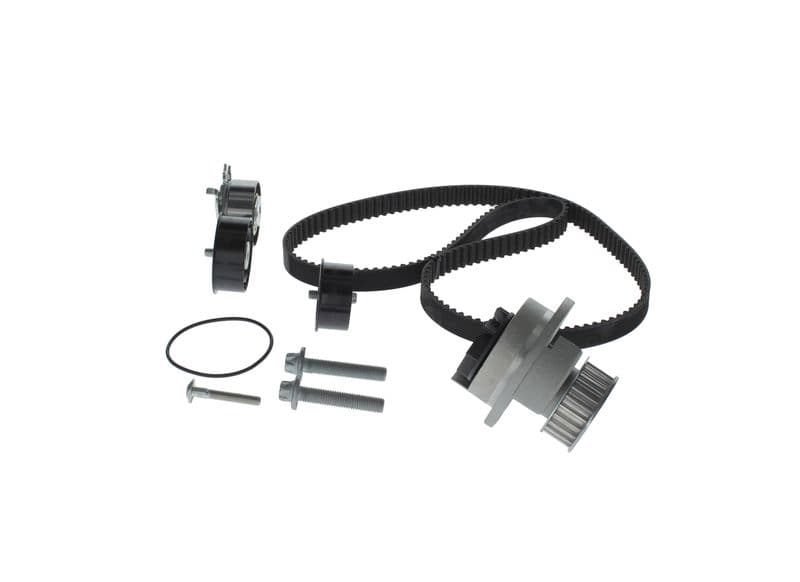 Timingset (riem + poelie + waterpomp) past: OPEL ASTRA G, ASTRA H, ASTRA H GTC, CORSA C, MERIVA A, SIGNUM, TIGRA, VECTRA B, VECTRA C, VECTRA C GTS, ZAFIRA A  SAAB 9-3 1.6/1.8 10.95-02.15