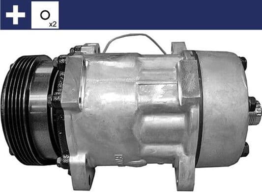 Airconditioning compressor past: CITROEN JUMPER I, JUMPER II  FIAT DUCATO  PEUGEOT BOXER 2.5D/2.8D 03.94-