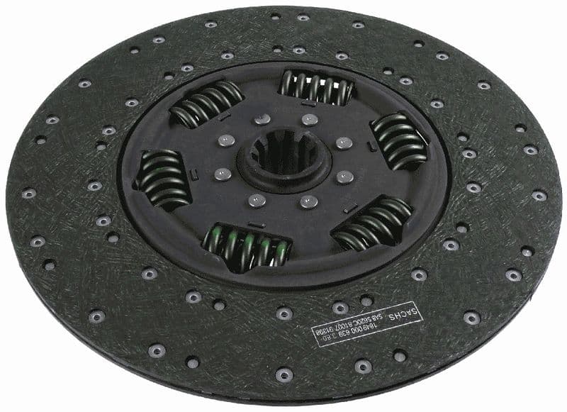 Koppelingsplaat/plaat (430mm) past: MAN LION´S COACH, LION´S STAR, TGA, TGS I, TGX I  NEOPLAN STARLINER 01.00-