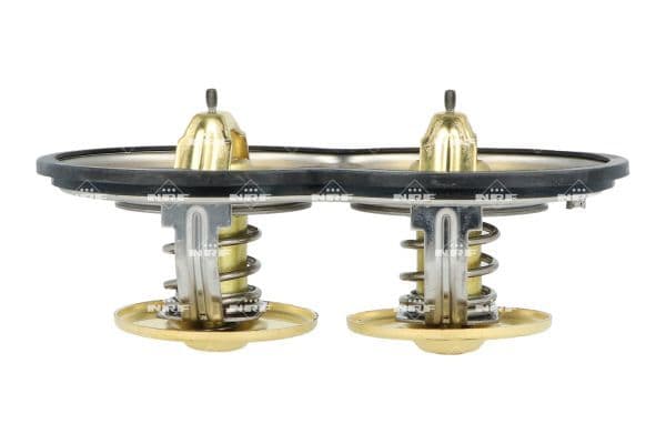 Thermostaat koelsysteem (80°C/87°C, met pakking) past: SCANIA 4, 4 BUS, G I, K I, N BUS, OMNICITY, OMNIEXPRESS, OMNILINK, P I, R I, T, TOURING  MOXY MT DC07.101-OSC11.03 05.95-