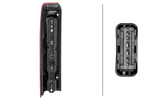 Achterlicht Rechts (P21/5W/P21W, kleur indicator wit, anti-fog licht) past: NISSAN NV400  OPEL MOVANO B  RENAULT MASTER III 02.10-