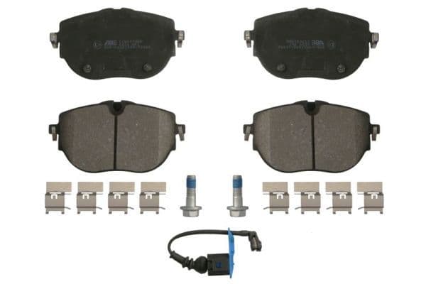 Remblokken set Voor , past: VW CALIFORNIA T6 CAMPER, MULTIVAN T6, TRANSPORTER T6, TRANSPORTER T6 / CARAVELLE T6 2.0/2.0D/Electric 04.15-08.24