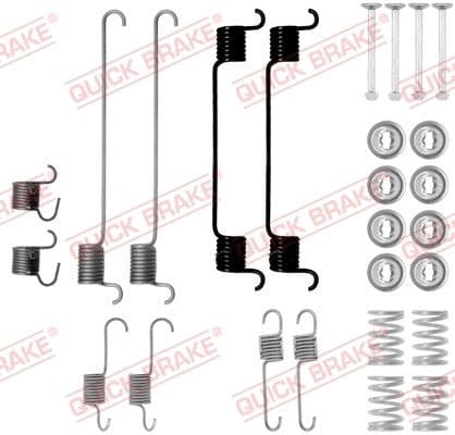 Accessory Kit, brake shoes