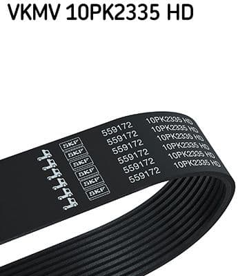 Multi-V-riem (10PK2335) past: MAN TGS I, TGX I D2066LF22-D3876LF02 06.06-09.21