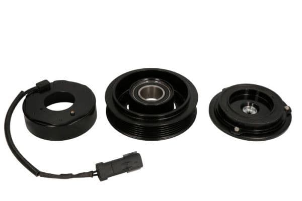 Airco compressor koppeling compleet (DENSO 10PA 6PK 122mm) past: CHRYSLER VOYAGER III  DODGE CARAVAN 3.3/3.8 01.95-03.01