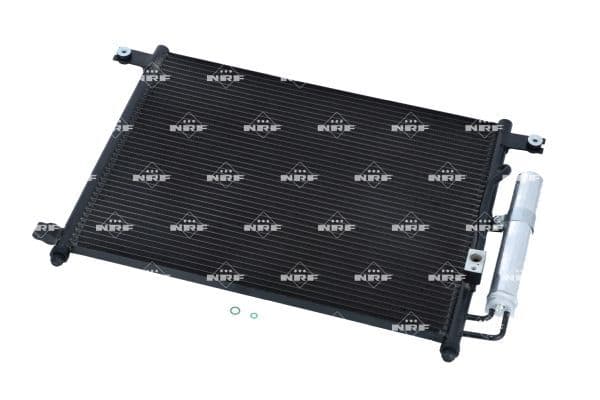 A/C condensator (met droger) past: CHEVROLET AVEO / KALOS 1.4/1.5 05.03-