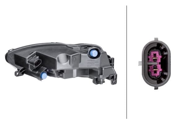 Mistlamp Voor Rechts (LED) past: SEAT LEON 5F 09.12-12.19