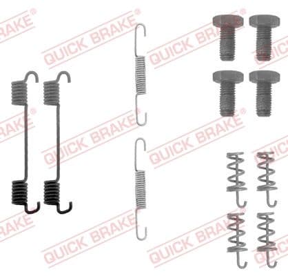Accessory Kit, parking brake shoes