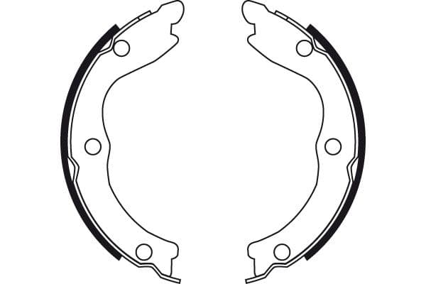 Remschoen past: NISSAN X-TRAIL I 2.0/2.2D/2.5 06.01-01.13