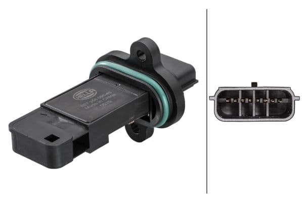 Luchtstroommeter (8 pin, patroon) past: CHEVROLET AVEO, CRUZE, ORLANDO, TRAX  OPEL ADAM, ASTRA J, ASTRA J GTC, ASTRA K, CASCADA, CORSA D, CORSA E, MERIVA B, MOKKA / MOKKA X, ZAFIRA C 1.2-2.0D 12.09-