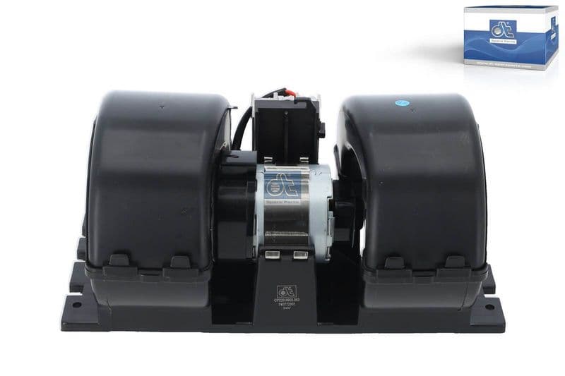 Luchtblazer 24V (met ventilatoren, geen weerstand) past: MAN TGA, TGL I, TGM I, TGS I, TGX I 04.00-