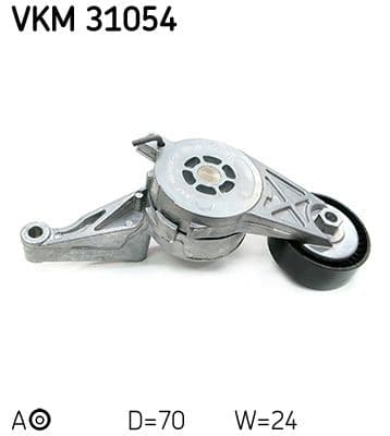 Multi-V riemspanner past: AUDI A3  FORD GALAXY I, GALAXY MK I  SEAT ALHAMBRA, ALTEA, ALTEA XL, IBIZA IV SC, LEON, TOLEDO III  SKODA OCTAVIA II, SUPERB II  VW CADDY III 1.9D/2.0D 03.95-05.11