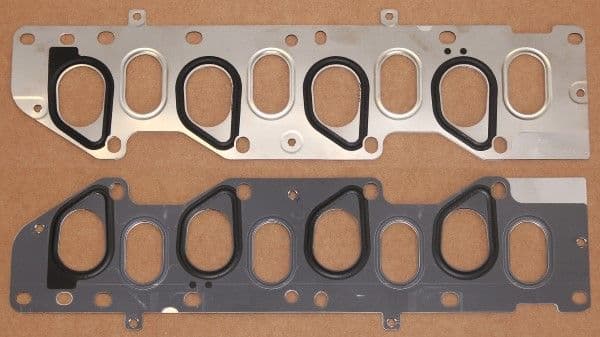 (EN) Exhaust/intake manifold gasket past: RENAULT GRAND SCENIC II, GRAND SCENIC III, LAGUNA II, MEGANE, MEGANE II, MEGANE III, MEGANE SCÉNIC, SCENIC I, SCENIC II, SCENIC III 1.9D 04.97-