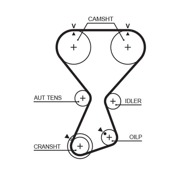 Timing belt set