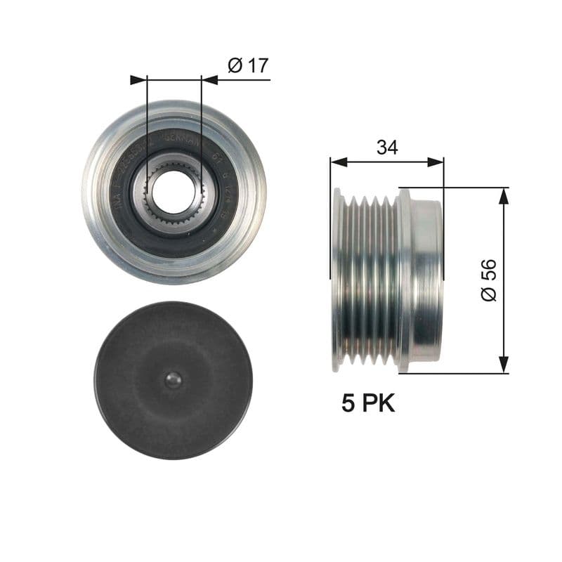 Alternator pulley